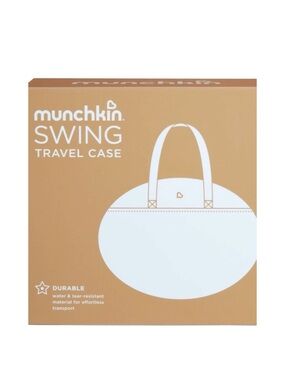 Munchkin Swing Travel Case – Tan and White